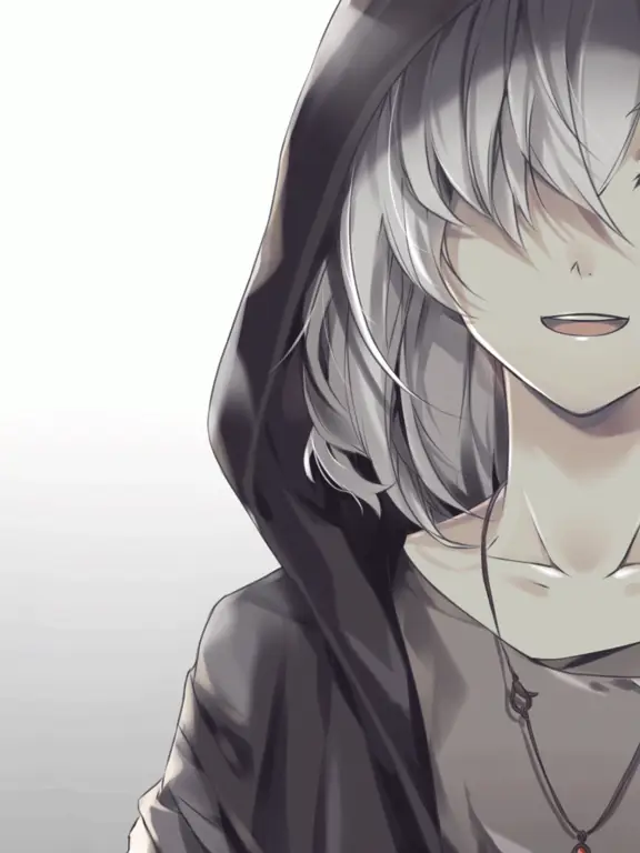 Wallpaper Anime Cowok Sedih HD Gambar anime laki-laki sedih dengan resolusi tinggi