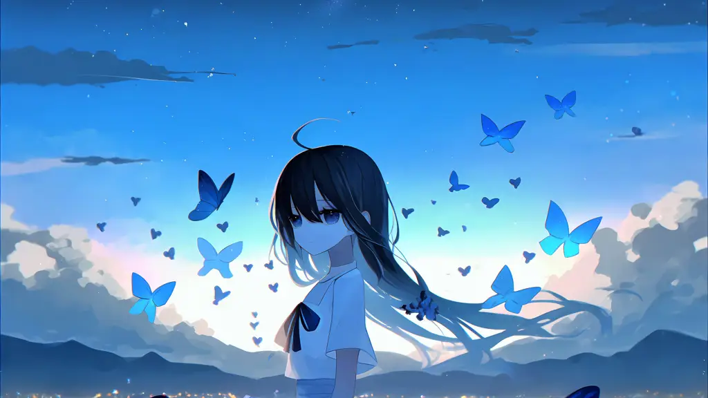Wallpaper Anime Pemandangan Sedih Gambar pemandangan anime yang sedih dan melankolis