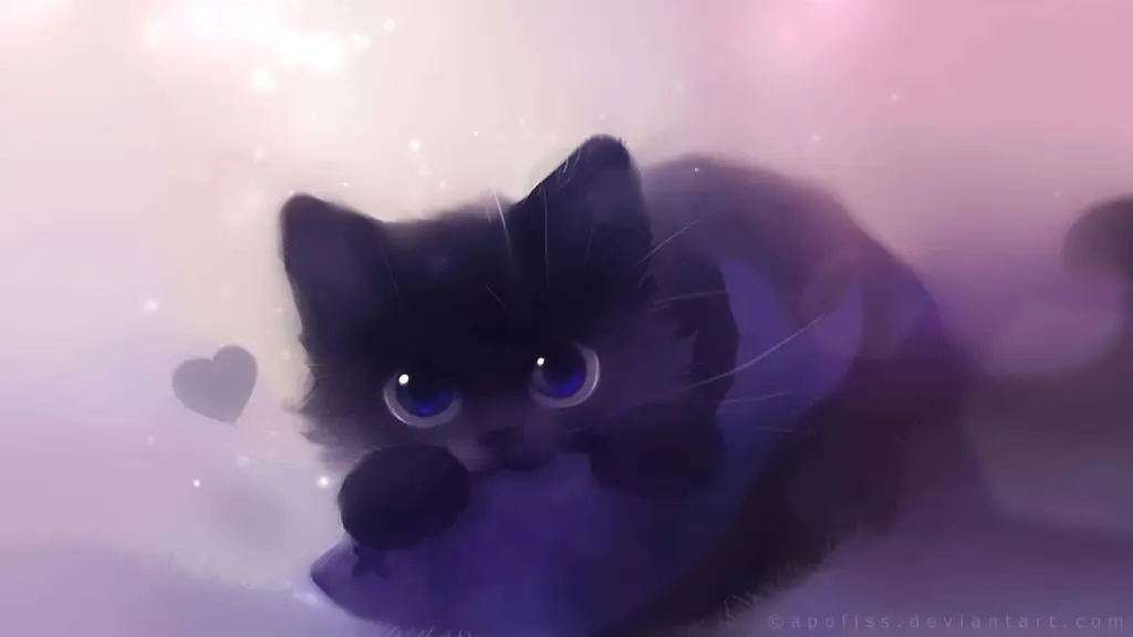 Wallpaper Anime Hewan Imut Gambar wallpaper anime hewan imut