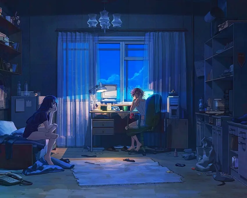 Wallpaper Pemandangan Anime Kualitas Tinggi Gambar wallpaper pemandangan anime berkualitas tinggi