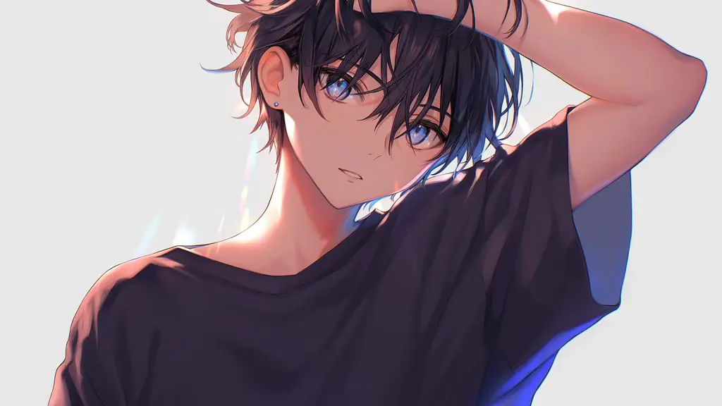 Wallpaper anime laki-laki resolusi tinggi