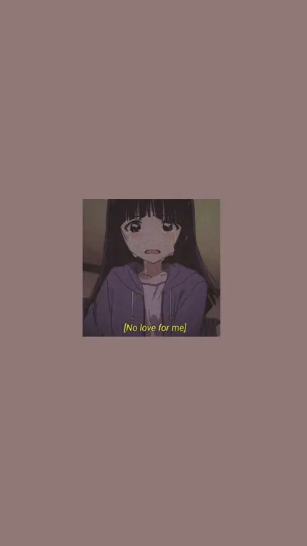Wallpaper Anime Aesthetic Sedih Gambar wallpaper anime aesthetic dengan nuansa sedih