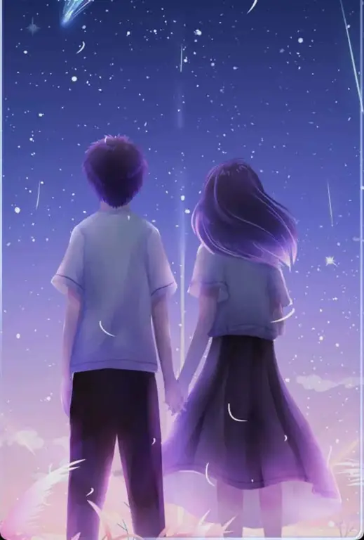 Wallpaper Couple Anime Resolusi Tinggi Gambar wallpaper couple anime dengan resolusi tinggi dan kualitas bagus