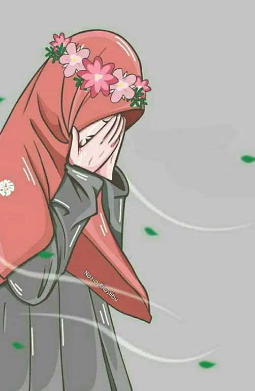 Wallpaper Anime Hijab: Resolusi Tinggi untuk Kualitas Terbaik Gambar wallpaper anime hijab resolusi tinggi