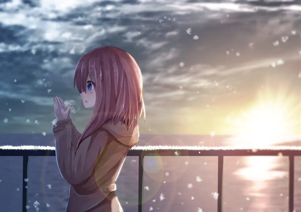 Inspirasi Wallpaper Anime Girl Hoodie Terbaru Wallpaper anime perempuan dengan hoodie stylish