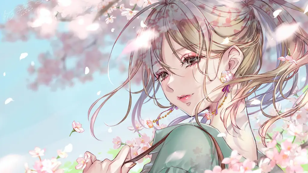 Wallpaper Anime Gadis 4K Gambar wallpaper anime gadis 4K