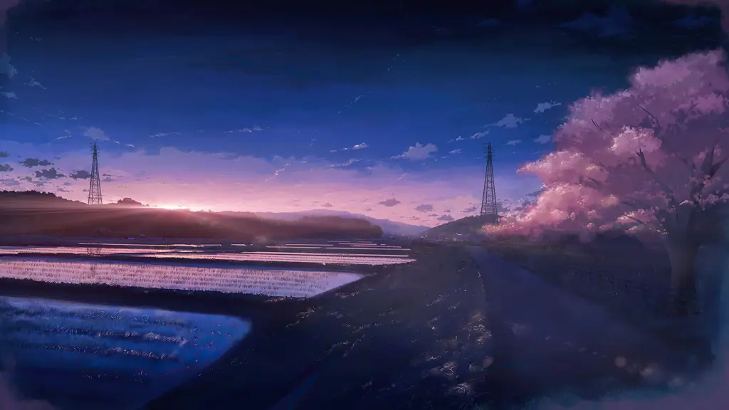 Wallpaper Anime 4K: Pemandangan Anime yang Menakjubkan Gambar wallpaper pemandangan anime 4K yang epik