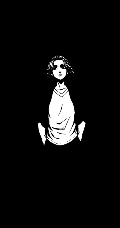 Wallpaper Anime Hitam Putih Wallpaper anime hitam putih
